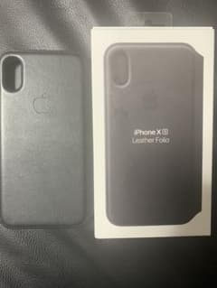 iPhoneXs 純正レザーケースのサムネイル