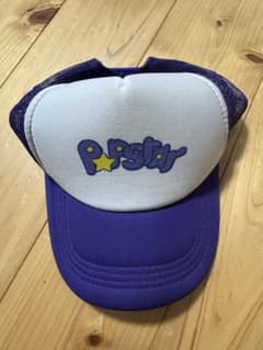 Popstar 刺繍 メッシュキャップ パープルのサムネイル