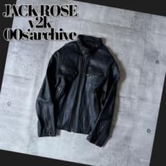 00s archive JACK ROSE leather riders y2k - メルカリ