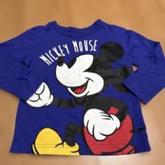 ミッキーマウス 長袖カットソー 100cmのサムネイル
