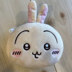 치이카와 토끼 봉제 인형 패스 케이스 파우치