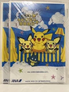 ①ANA ピカチュウ A4クリアファイル - メルカリ