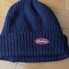 Dickies ニット帽 ビーニー 紺　ネイビー　y2kのサムネイル