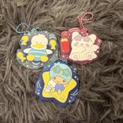 サンリオキャラクターズ ラバーキーホルダー 3種セットのサムネイル