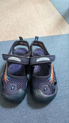 DINOSOLE サンダル キッズ 恐竜 ネイビー 男の子 18.5〜19cmのサムネイル