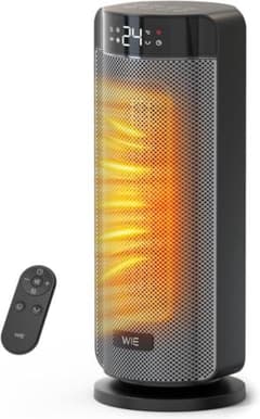 WIE セラミックヒーター 小型 タワー型【2S速暖・静音25dB】 1031 WIE セラミックヒーター 小型 タワー型【2S速暖・静音25dB】 1031