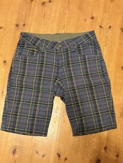 レディース ゴルフパンツ チェック柄のサムネイル