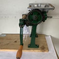 小野式製麺機 昭和レトロ 手動製麺機　　　　　切り刃2mm 小野式製麺機 昭和レトロ 手動製麺機 切り刃2mm - メルカリ