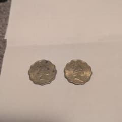 香港 20セント硬貨 1991年 2枚セットのサムネイル