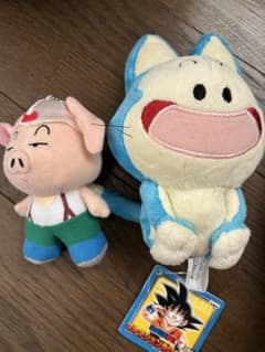 드래곤 볼 이치 반 쿠지 G상 우롱 봉제 인형 컬렉션 푸알 세트