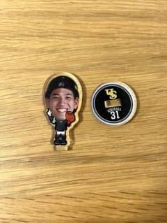 ソフトバンクホークス　栗原陵矢 31 アクリルフィギュアのサムネイル