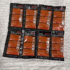KFC ケンタッキー　激辛ソース　8袋のサムネイル