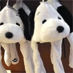 USJ★ユニバスヌーピー(・´`◉ぴょこ耳★被り物★美品のサムネイル