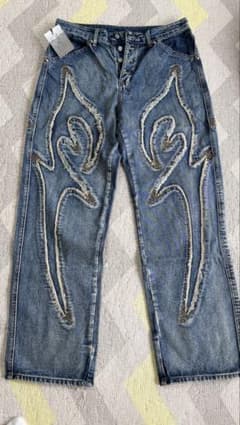 j*n様 THUG CLUB Tribal Denim Pants サイズ1のサムネイル
