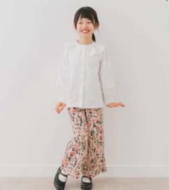 新品　アーバンリサーチドアーズ　キッズ　襟付きホワイトシャツのサムネイル