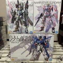 未組立】MG Ver.Ka ガンプラ 3点セット【ガンプラまとめ売り】 - メルカリ