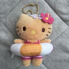 Sanrio ハローキティ 浮き輪 マスコット ぬいぐるみ - メルカリ