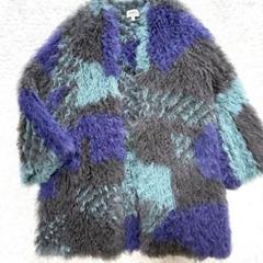 超希少☆ARMANI☆桐谷美玲さん着用☆ラムファーコート☆マルチ