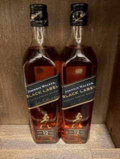 Johnnie Walker Black Label 12年 2本セットのサムネイル