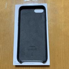 iPhone7 純正レザーケース 黒のサムネイル
