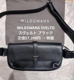 ワイルドスワンズ SVELTO 黒 モンパルナス 未使用級 バッグ ワイルドスワンズ SVELTO 黒 モンパルナス 未使用級 バッグ