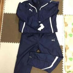 【yuki_06様専用】プーマ ジャージ ウォーマー 紺 ネイビーのサムネイル