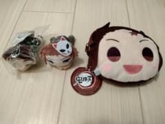 鬼滅の刃 おねむたん ぬいぐるみ ポーチ セットのサムネイル