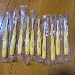 Brian 歯ブラシ 10本セット イエローのサムネイル