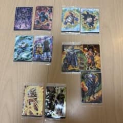 遊*可様 ドラゴンボール カード イタジャガ　11枚セット ホログラム仕様のサムネイル