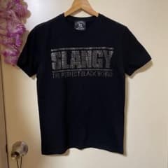 ⭐︎SLANGYキラキラ⭐︎ブラック Tシャツ Mサイズ⭐︎のサムネイル