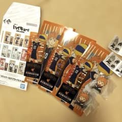 ハイキュー!! まとめ売り　一番くじ　ラバーキーホルダー　でふぉラバのサムネイル