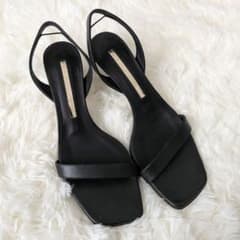 BRENTA サンダル　ブラック　38 BRENTA レザー ストラップ サンダル ブラック 36 - メルカリ