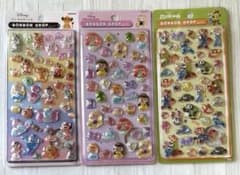 ディズニー　クラッシック　プリンセス　ズートピア　シール　３枚のサムネイル