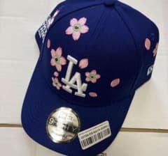 正規品 MLB ニューエラ ドジャース ブルー 9FORTY 村上隆 - メルカリ
