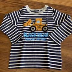 ミキハウス ダブルビー　働く車のアップリケ　110のサムネイル