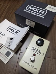 MXR ブースター Micro Amp M133 箱・説明書付きのサムネイル