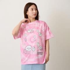 ちいかわ Tシャツ タイダイ ループ ピンクのサムネイル