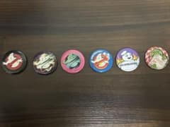 고스트 버스터즈 캔 배지 6종 세트