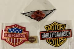 【美品】ハーレーダビッドソン☆リバーシブル　MA1　ワッペン　刺繍ロゴ 美品】ハーレーダビッドソン☆リバーシブル MA1 ワッペン 刺繍
