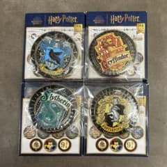 ハリーポッター　24金メッキ缶バッジ　全種類 ハリーポッター 24金メッキ缶バッジ 全種類