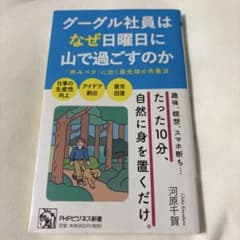 グーグル社員はなぜ日曜日に山で過ごすのかのサムネイル