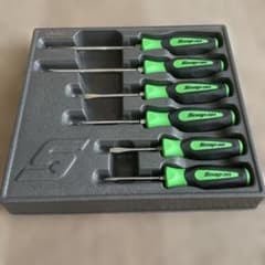 Snap-on スナップオン ドライバーセット グリーンのサムネイル