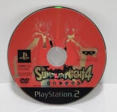 PS2 サモンナイト4 ディスクのみ 単品 バンプレスト