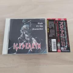 帯付 廃盤 Iced Earth Night Of The Stormrider - メルカリ