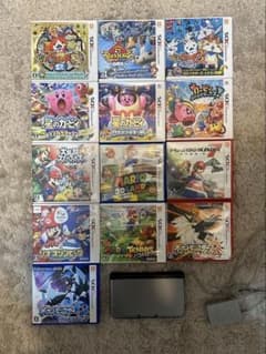 3DSLL本体+ソフト13本のサムネイル