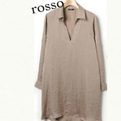 オールシーズン大活躍！ロッソ rosso ロングシャツワンピースのサムネイル
