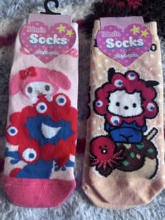 ミャクミャク サンリオ 靴下 たこ焼き