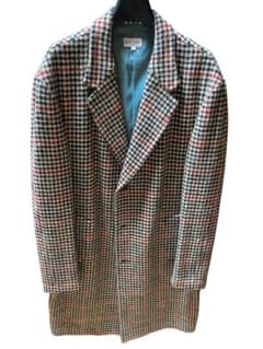 【未使用級】Paul Smith ロングコート 上品　チェック柄　高級ウールのサムネイル