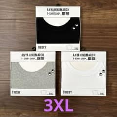 完売 ユニクロ ×アニヤ Tシャツ T1BOXY 3XL 3枚セットのサムネイル