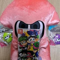 コロコロコミック付録スプラトゥーン２ カセットケース ぬいぐるみマスコットセットのサムネイル